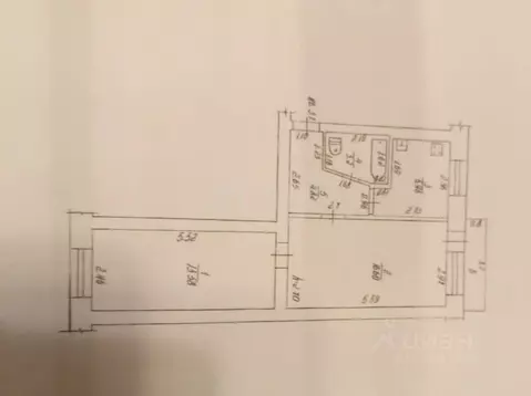 2-к кв. Ульяновская область, Сенгилеевский район, Красногуляевское ...