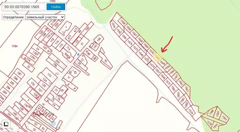 Участок в Московская область, Клин городской округ, д. Тихомирово ул. ...