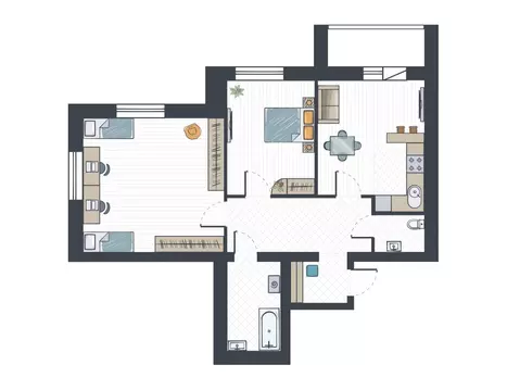 3-к кв. Кировская область, Киров ул. Капитана Дорофеева, 24 (80.1 м)