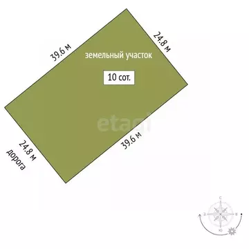 Участок в Башкортостан, Стерлитамакский район, Казадаевский сельсовет, ...