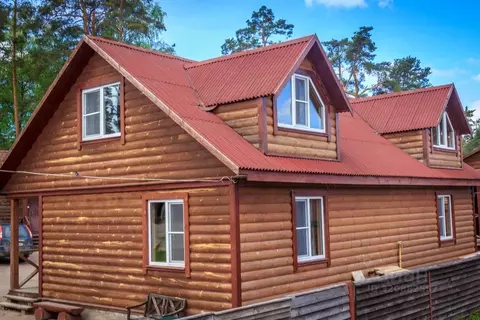 Дом в Ленинградская область, Приозерский район, Ларионовское с/пос, ...