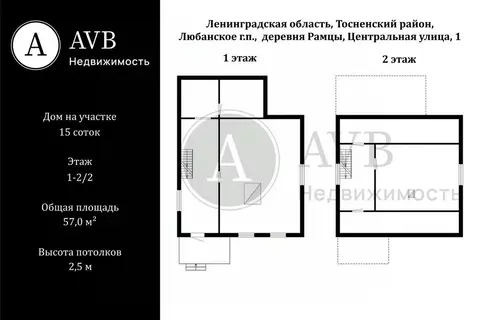 Дом в Ленинградская область, Тосненский район, Любанское городское ...