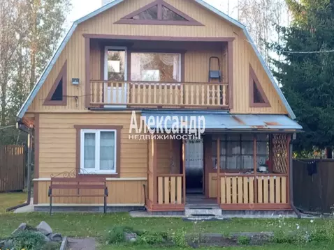 Дом в Ленинградская область, Выборг Большой Лог СНТ, ул. 9-я Луговая ...