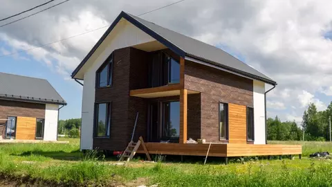 Коттедж в Ленинградская область, Ломоносовский район, Пениковское ...