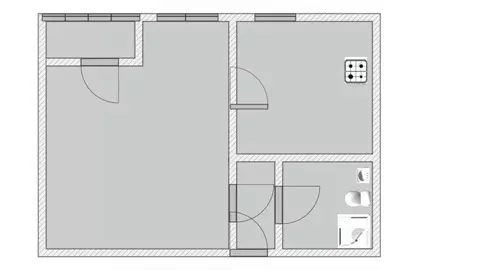 1-к кв. Санкт-Петербург ул. Чарушинская, 32 (32.0 м)