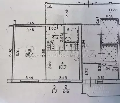 1-к кв. Санкт-Петербург Туристская ул., 13к1 (38.8 м)