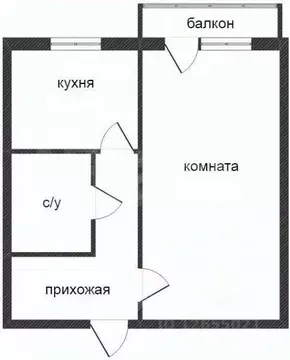 1-к кв. Костромская область, Кострома ул. Ивана Сусанина, 31 (33.7 м)