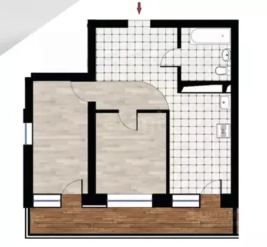 2-к кв. Пермский край, Пермь Ленская ул., 30 (62.0 м)