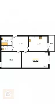 2-к кв. Крым, Евпатория ул. Чапаева, 28 (61.63 м)