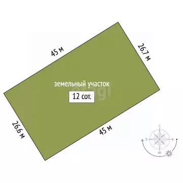 Участок в Марий Эл, Медведевский район, Русско-Кукморское с/пос, д. ...