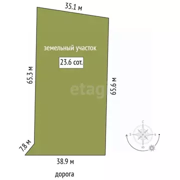 Участок в Тюменская область, Тюменский муниципальный округ, с. Ембаево ...