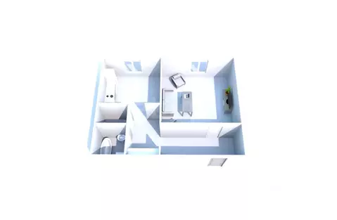 1-к кв. Сахалинская область, Южно-Сахалинск ул. Пушкина, 152 (40.0 м)