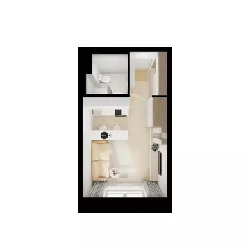 Студия Москва Люблинский парк жилой комплекс, 17 (19.8 м)