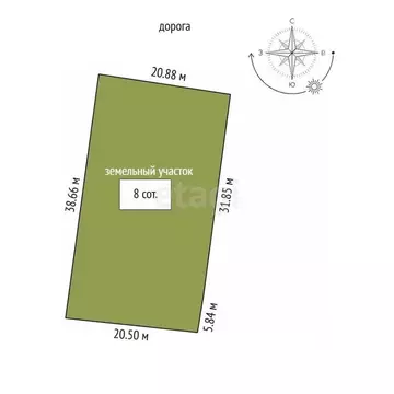 Участок в Костромская область, Костромской район, Никольское с/пос, д. ...