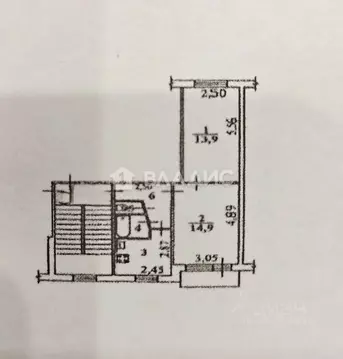 2-к кв. Иркутская область, Иркутск Зеленый мкр, 7 (41.8 м)
