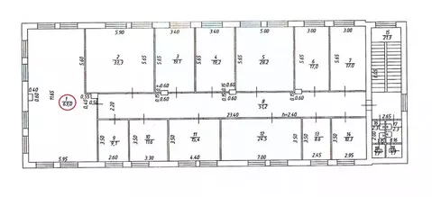 Офис в Татарстан, Казань ул. Ирек, 1 (63 м)