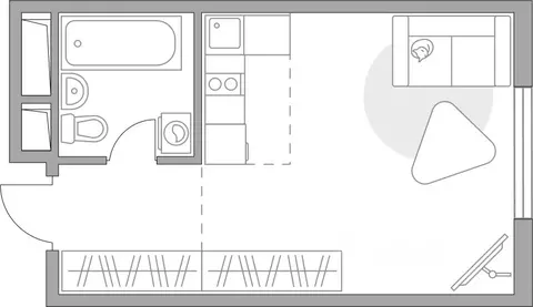 2-к кв. Московская область, Красногорск Опалиха мкр, Аникеевский жилой ...