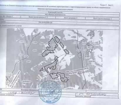 Участок в Новосибирская область, Тогучинский район, пос. Семеновский  ...