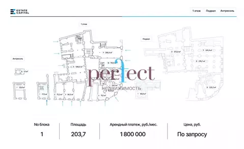 Торговая площадь в Москва Мясницкая ул., 8/2 (343 м)