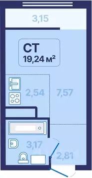 Студия Свердловская область, Екатеринбург просп. Космонавтов, 9 (19.24 ...
