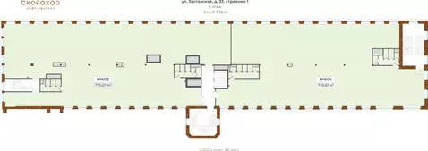 Офис в Санкт-Петербург Заставская ул., 33 (610 м)