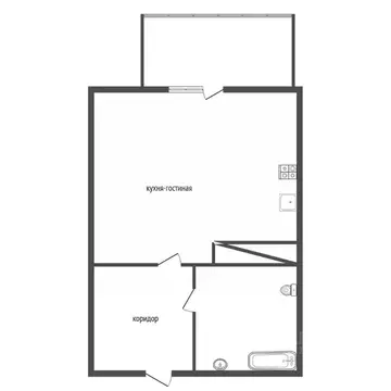 Студия Воронежская область, Воронеж ул. Артамонова, 34Ж (20.4 м)