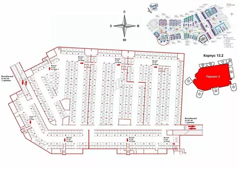 Гараж в Санкт-Петербург ул. Верхне-Каменская, 11к1 (13 м)