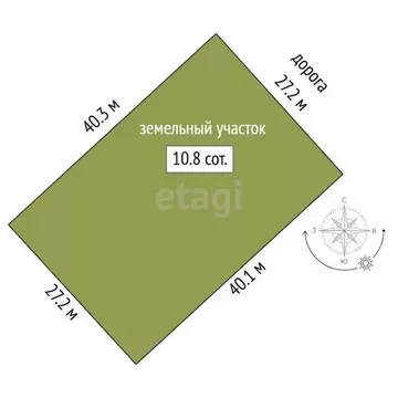 Участок в Крым, Бахчисарайский район, с. Скалистое пер. Абрикосовый ...