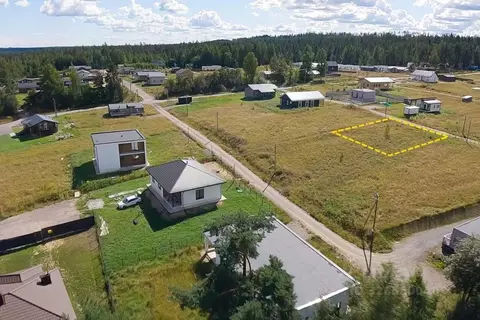 Участок в Ленинградская область, Приозерский район, пос. Сосново  ...