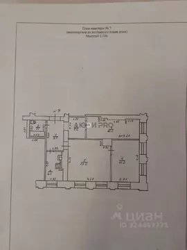 3-к кв. Тверская область, Тверь Рыбацкая ул., 1/48 (59.0 м)
