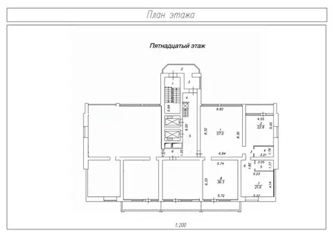 4-к кв. Вологодская область, Вологда Пригородная ул., 16Б (162.0 м)