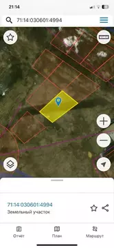 Участок в Тульская область, Тула городской округ, пос. Ильинка  (15.0 ...