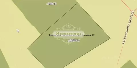 Участок в Курганская область, Курган ул. Панфилова (8.1 сот.)