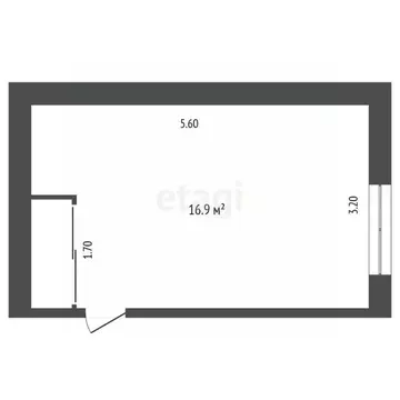Комната Тюменская область, Тюмень ул. Республики, 212 (17.8 м)