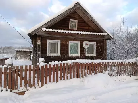 Дом в Ленинградская область, Лодейнопольский район, Алеховщинское ...
