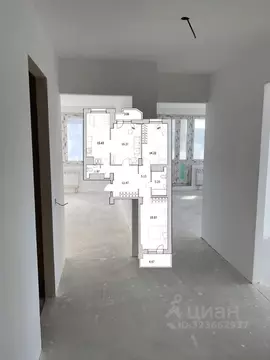 3-к кв. Санкт-Петербург ул. Кустодиева, 7к1 (93.4 м)