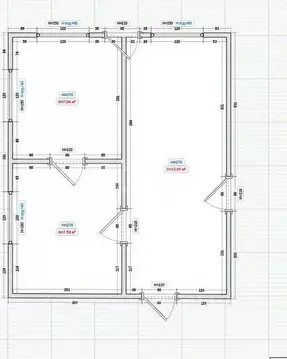 Дом в Костромская область, Шарья ул. Александра Смирнова, 1 (62 м)