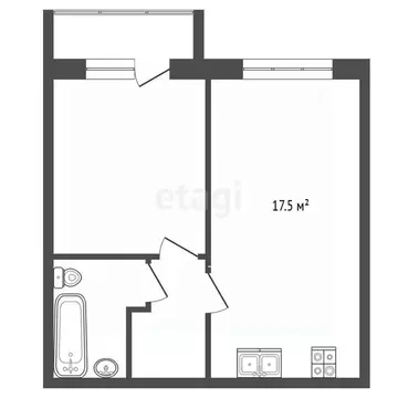 2-к кв. Алтайский край, Барнаул Северный Власихинский проезд, 122к5 ...