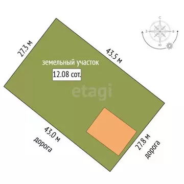 Участок в Саха (Якутия), Якутск Окружное ш. (12.08 сот.)