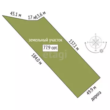 Участок в Тюменская область, Нижнетавдинский муниципальный округ, ...