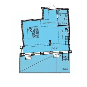 1-к кв. Нижегородская область, Нижний Новгород Приоритет жилой ...