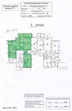 Помещение свободного назначения в Москва Боровское ш., 56 (91 м)