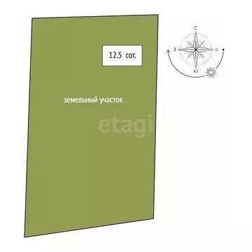 Участок в Свердловская область, Нижний Тагил ул. Раздельная, 4 (12.5 ...