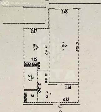 1-комнатная квартира: Воронеж, улица Шишкова, 146В (38.7 м)