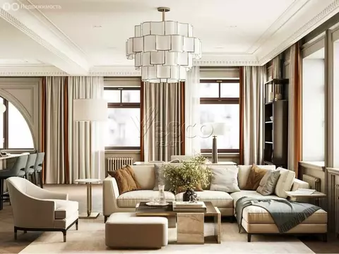 4-комнатная квартира: Москва, Усачёва улица, 3 (170 м)