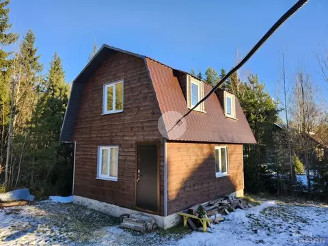 Дом в Ленинградская область, Лужский район, Мшинское с/пос, Мшинская ...