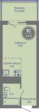 Студия Пермский край, Пермь ш. Космонавтов, 309Ак1 (22.8 м)