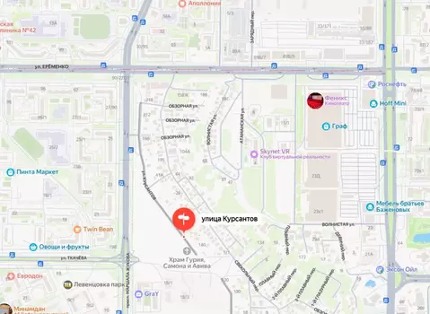 Участок в Ростов-на-Дону, улица Курсантов (3.5 м)