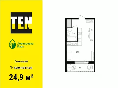 1-к кв. Ростовская область, Ростов-на-Дону просп. Маршала Жукова, 11 ...