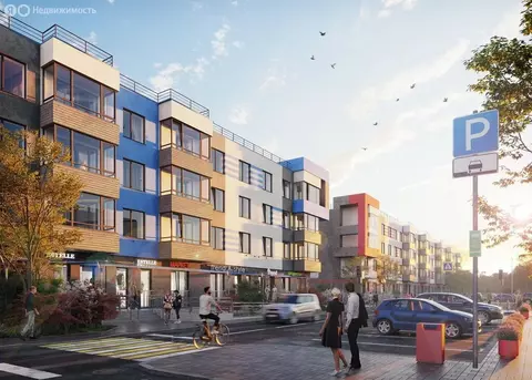 1-комнатная квартира: Малое Верево, жилой комплекс Верево-Сити (34.34 ...